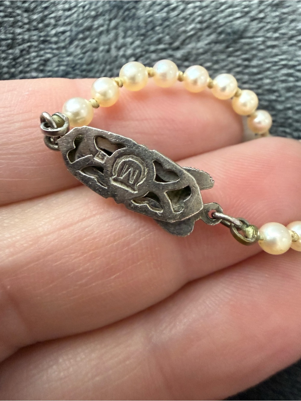 Mikimoto Pearl Strand Necklace! 21” WOW - Picture 4 of 11